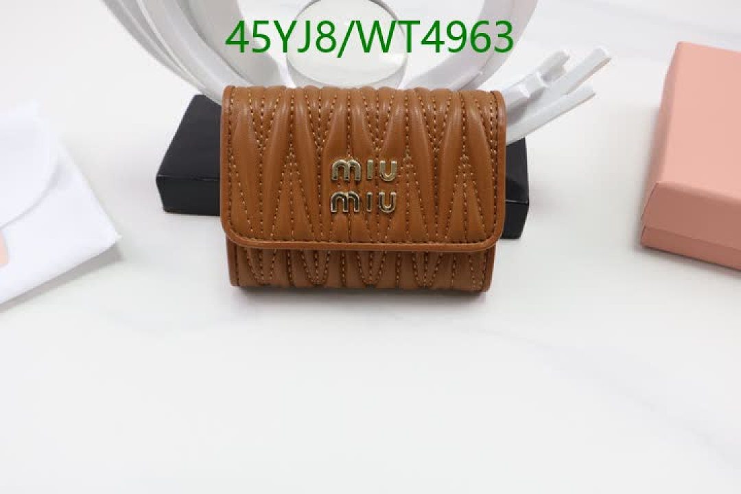 Miu Miu-Wallet-4A Quality Code: WT4963 $: 45USD