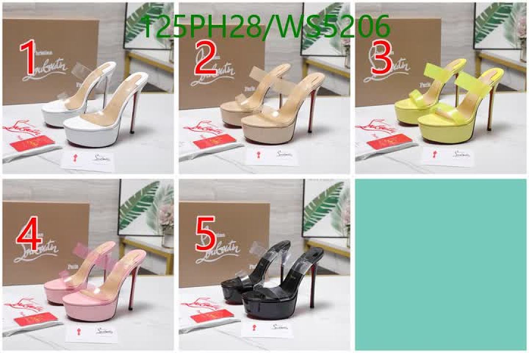Christian Louboutin-Women Shoes Code: WS5206 $: 125USD