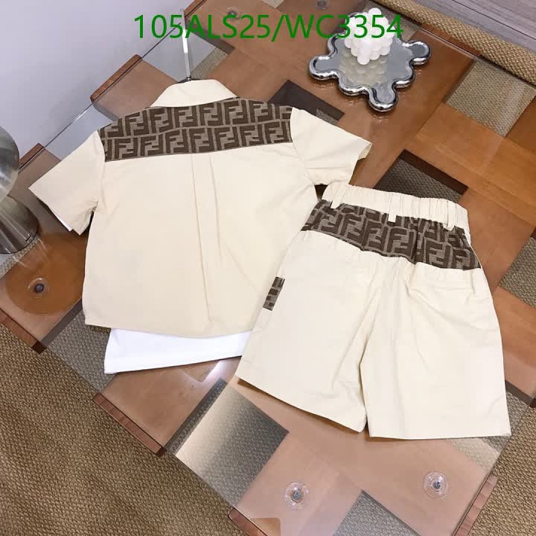 Fendi-Kids clothing Code: WC3354 $: 105USD