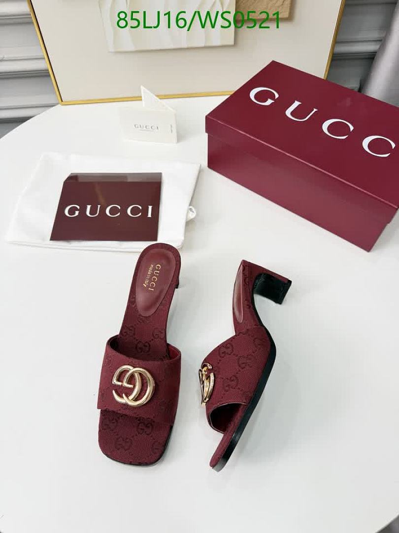 Gucci-Women Shoes Code: WS0521 $: 85USD