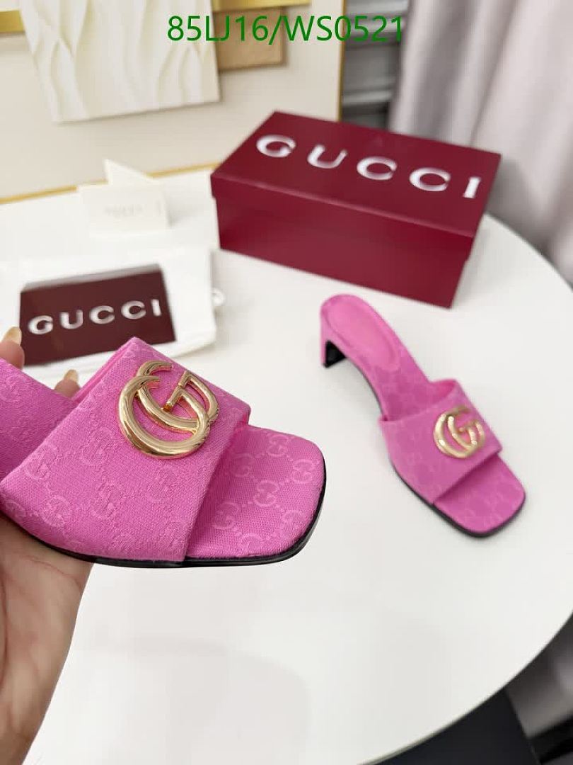 Gucci-Women Shoes Code: WS0521 $: 85USD