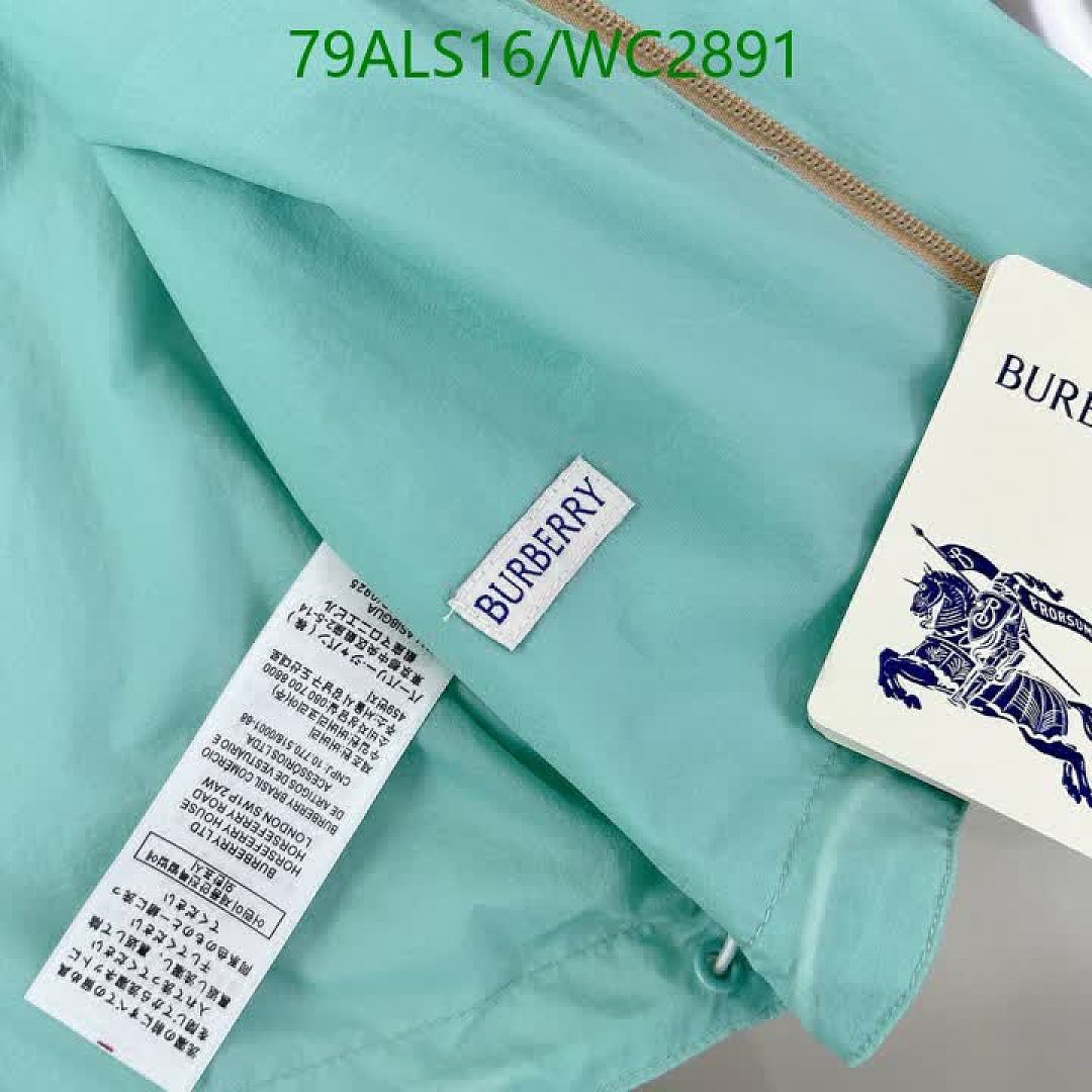 Burberry-Kids Clothing Code: WC2891 $: 79USD