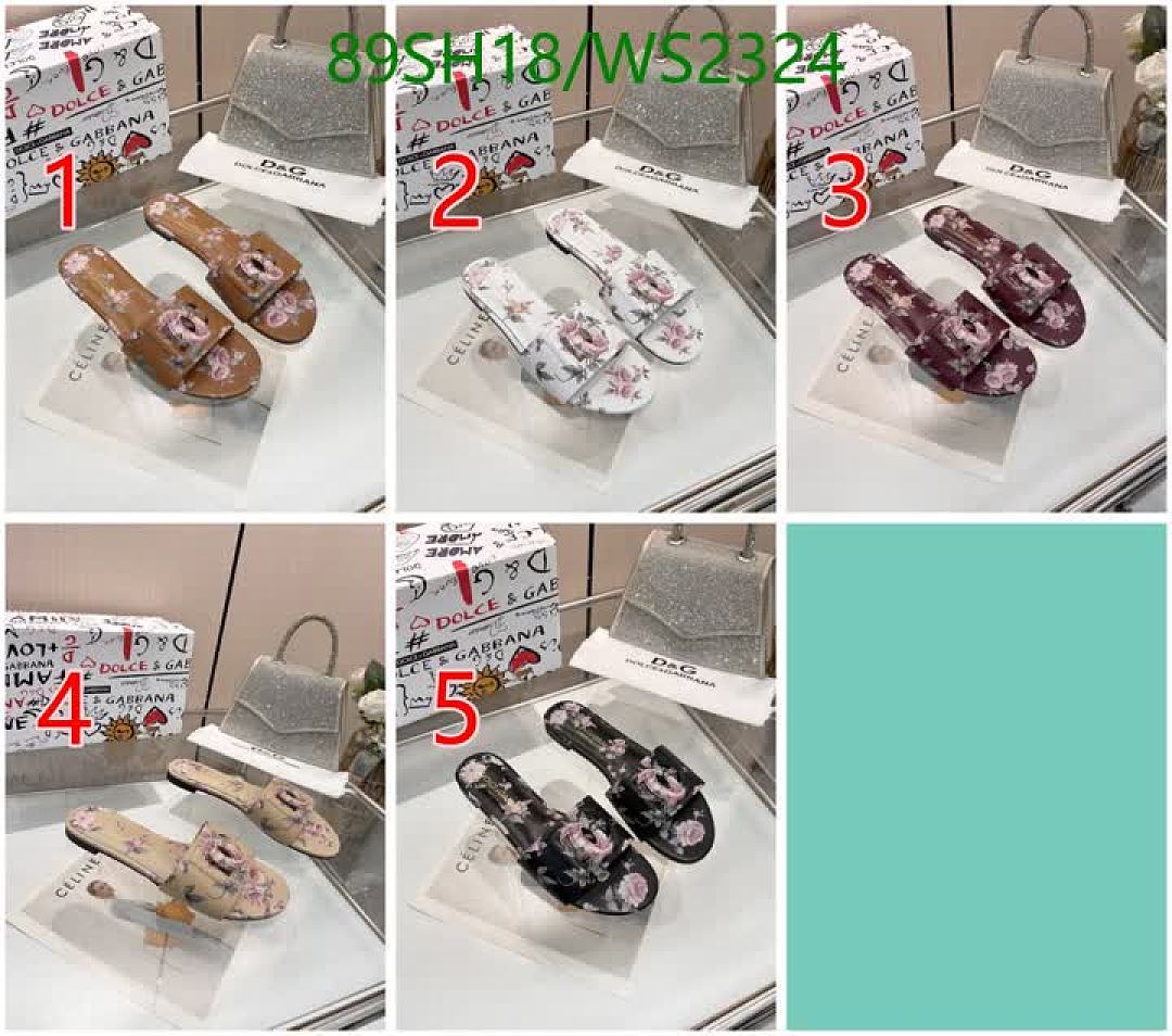 D&G-Women Shoes Code: WS2324 $: 89USD