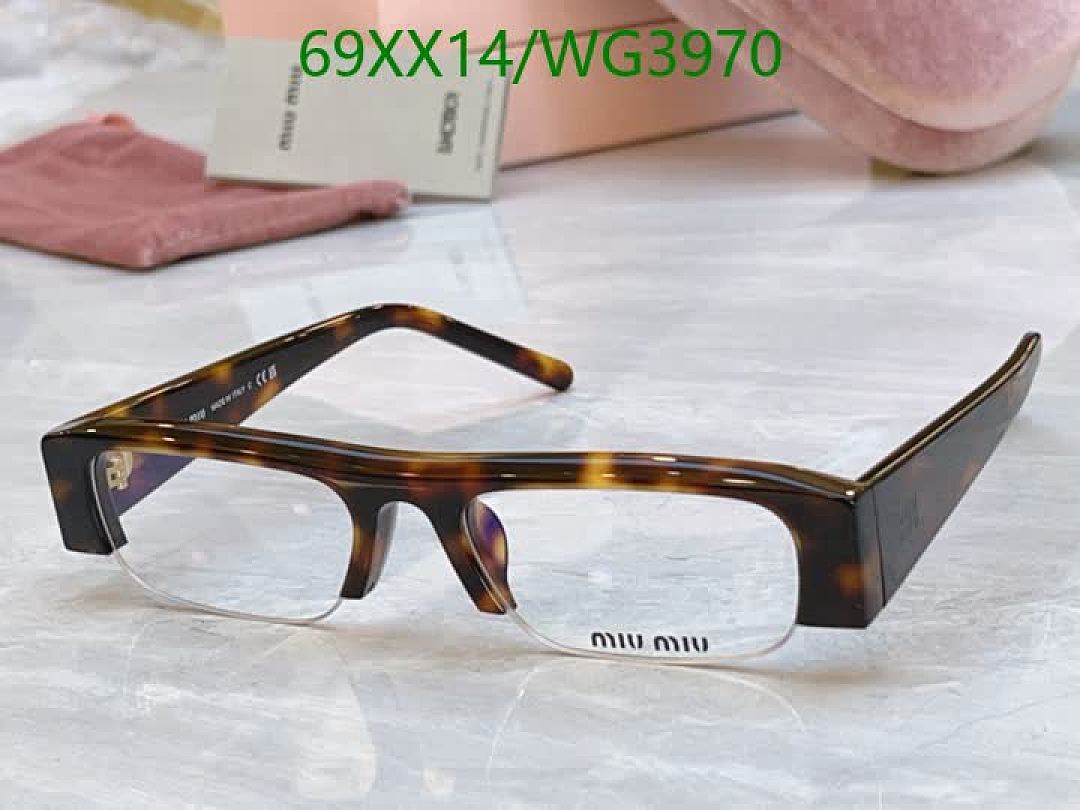 Miu Miu-Glasses Code: WG3970 $: 69USD