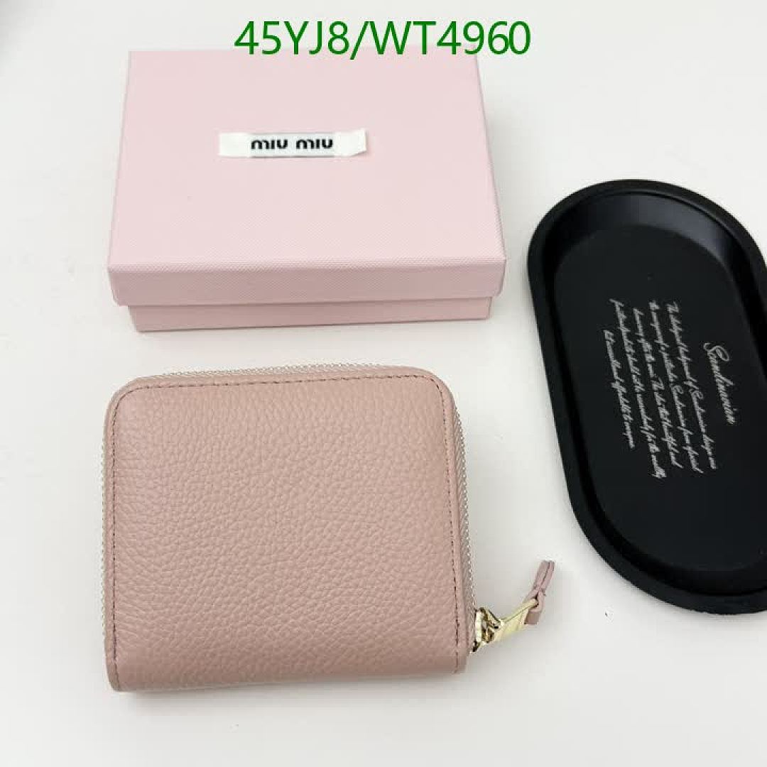 Miu Miu-Wallet-4A Quality Code: WT4960 $: 45USD