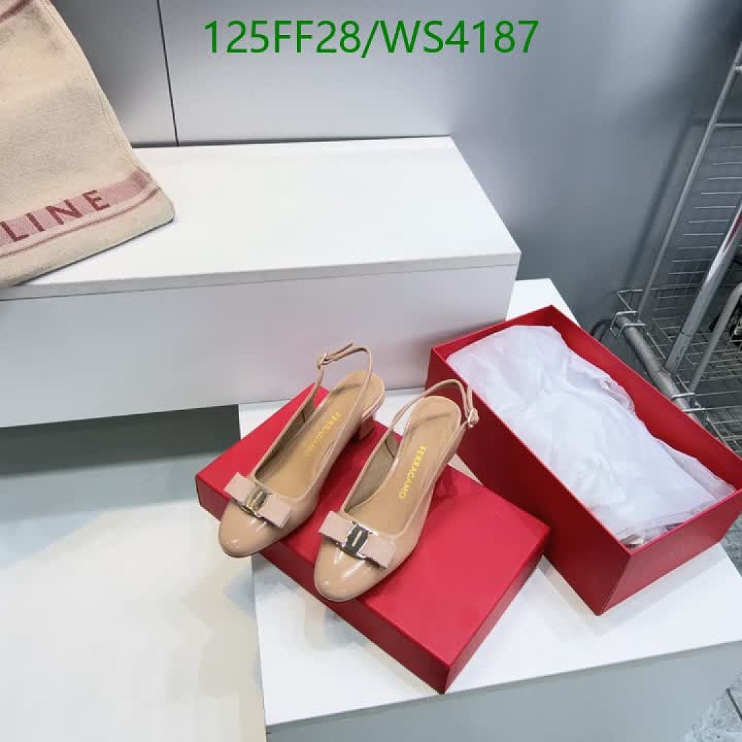 Ferragamo-Women Shoes Code: WS4187 $: 125USD