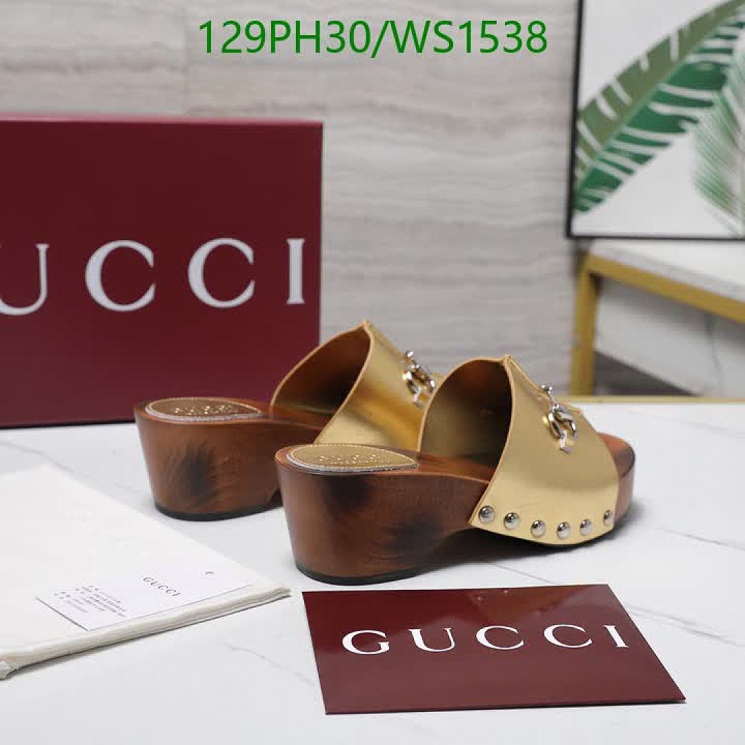 Gucci-Women Shoes Code: WS1538 $: 129USD