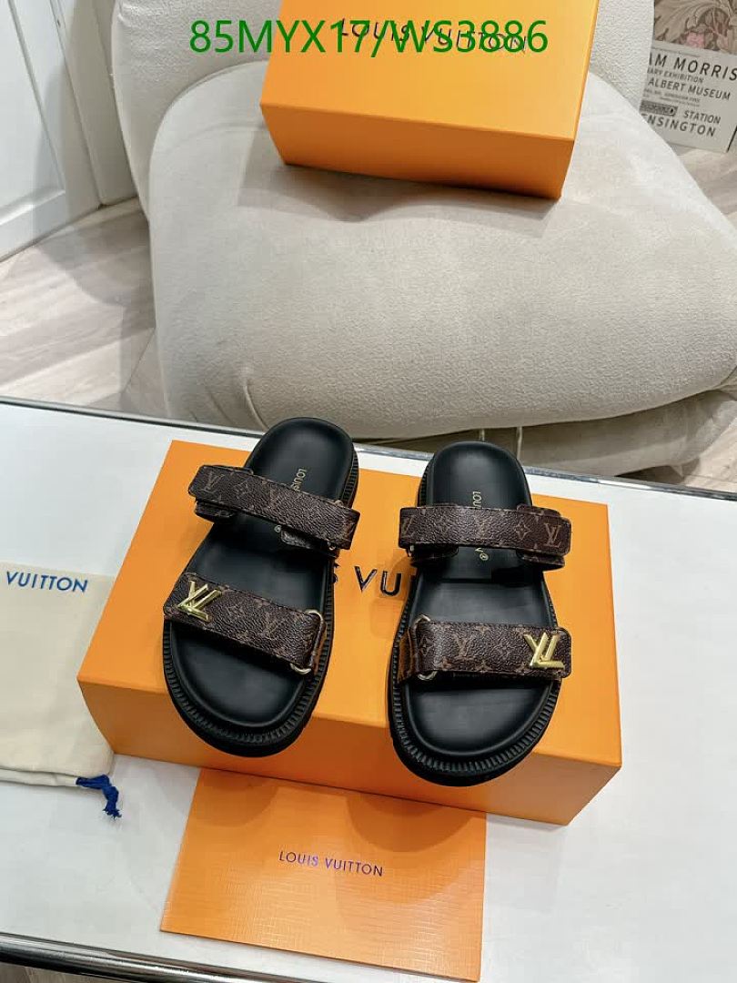 LV-Women Shoes Code: WS3886 $: 85USD