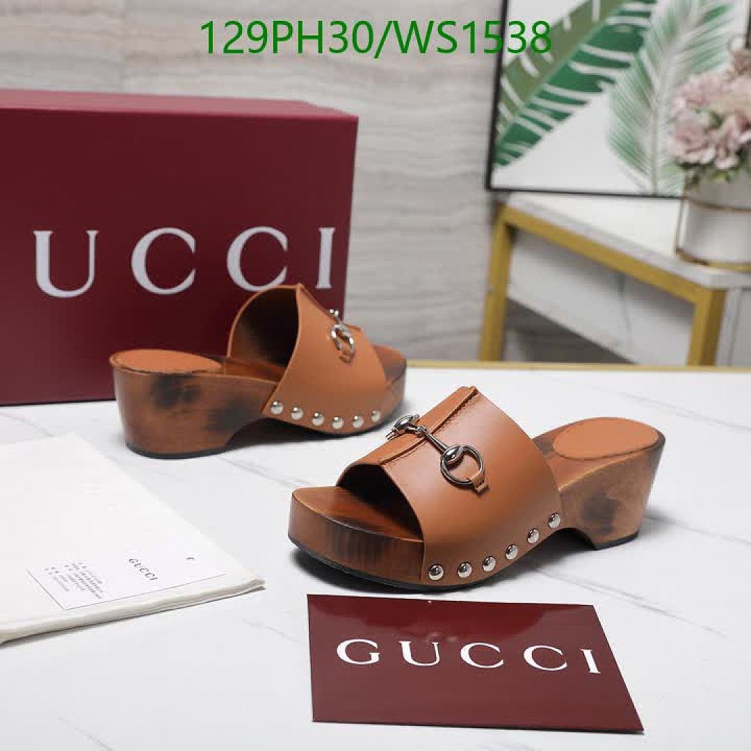 Gucci-Women Shoes Code: WS1538 $: 129USD