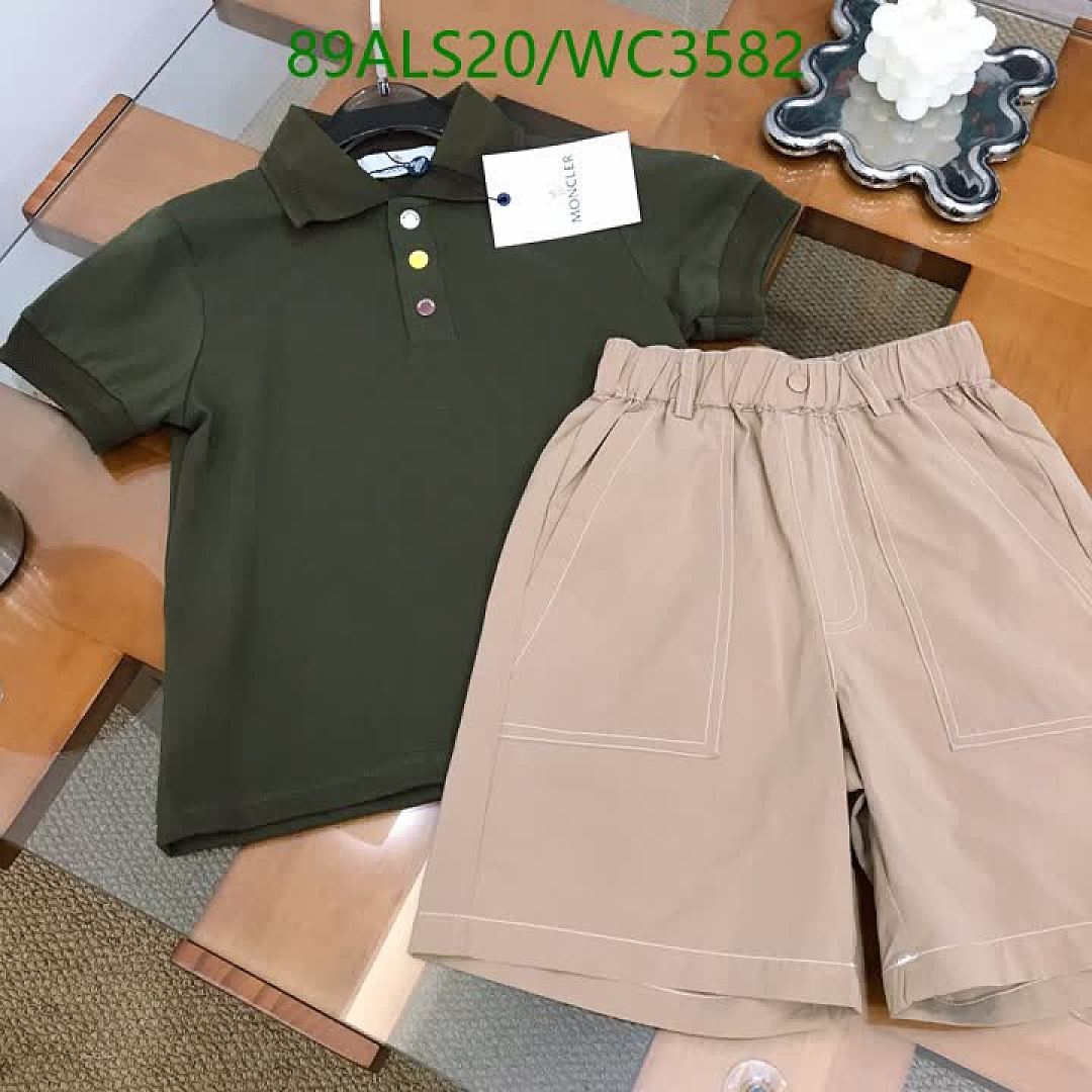 Moncler-Kids Clothing Code: WC3582 $: 89USD
