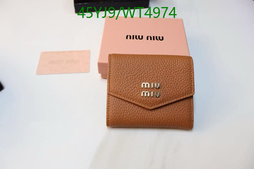 Miu Miu-Wallet-4A Quality Code: WT4974 $: 45USD