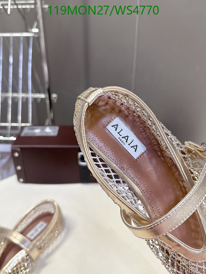 Alaia-Women Shoes Code: WS4770 $: 119USD