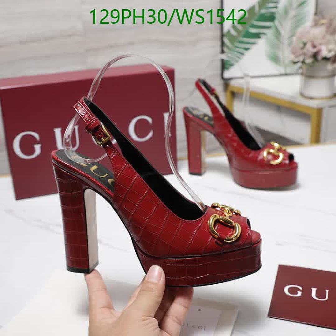 Gucci-Women Shoes Code: WS1542 $: 129USD