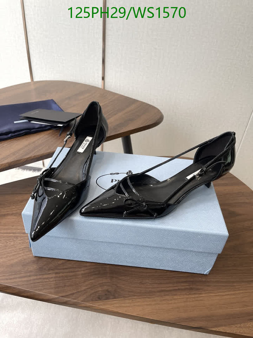 Prada-Women Shoes Code: WS1570 $: 125USD