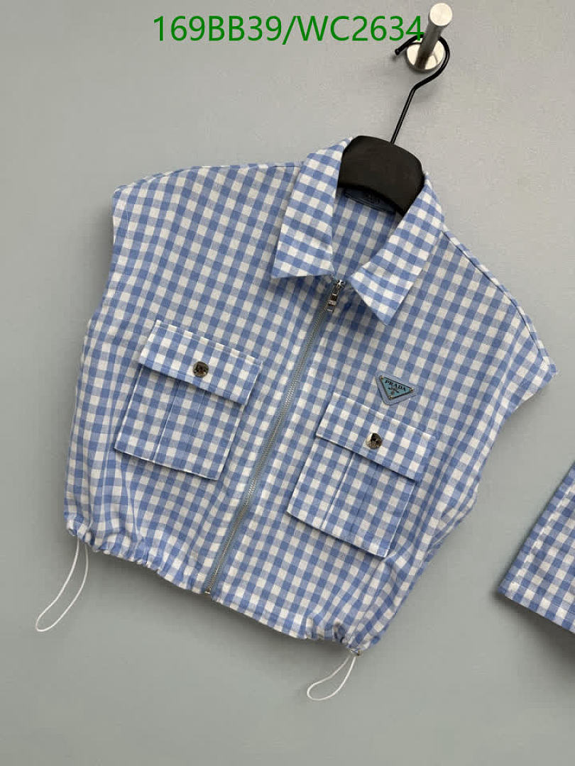 Prada-Clothing Code: WC2634 $: 169USD