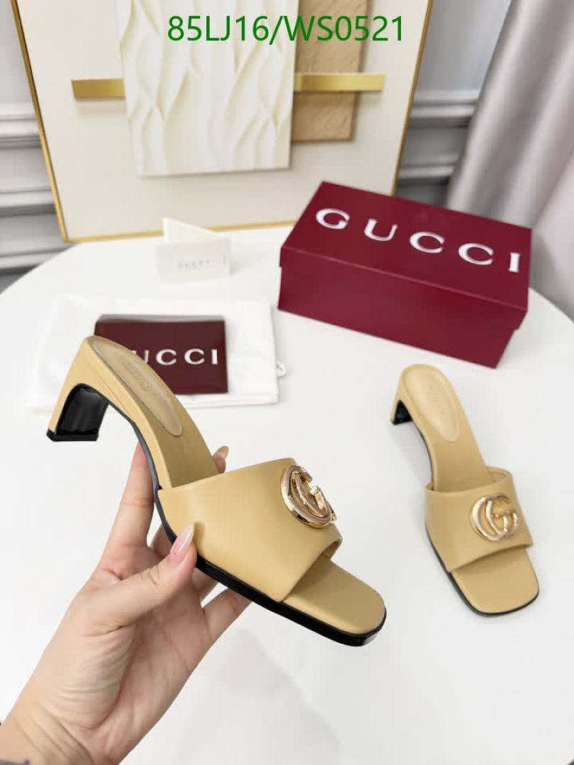 Gucci-Women Shoes Code: WS0521 $: 85USD