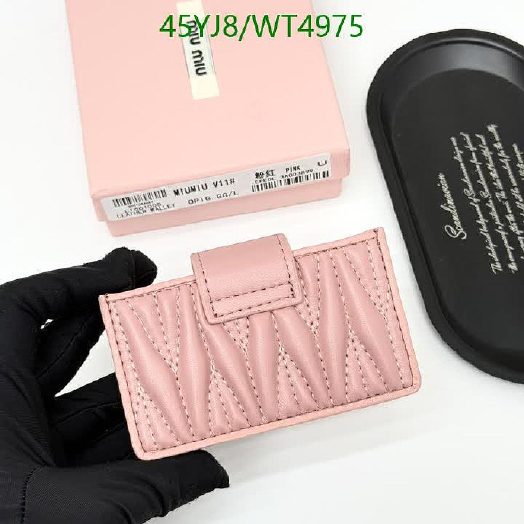 Miu Miu-Wallet-4A Quality Code: WT4975 $: 45USD