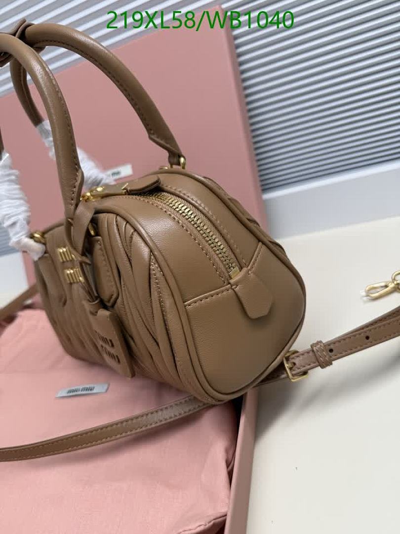 Miu Miu-Bag-Mirror Quality Code: WB1040 $: 219USD
