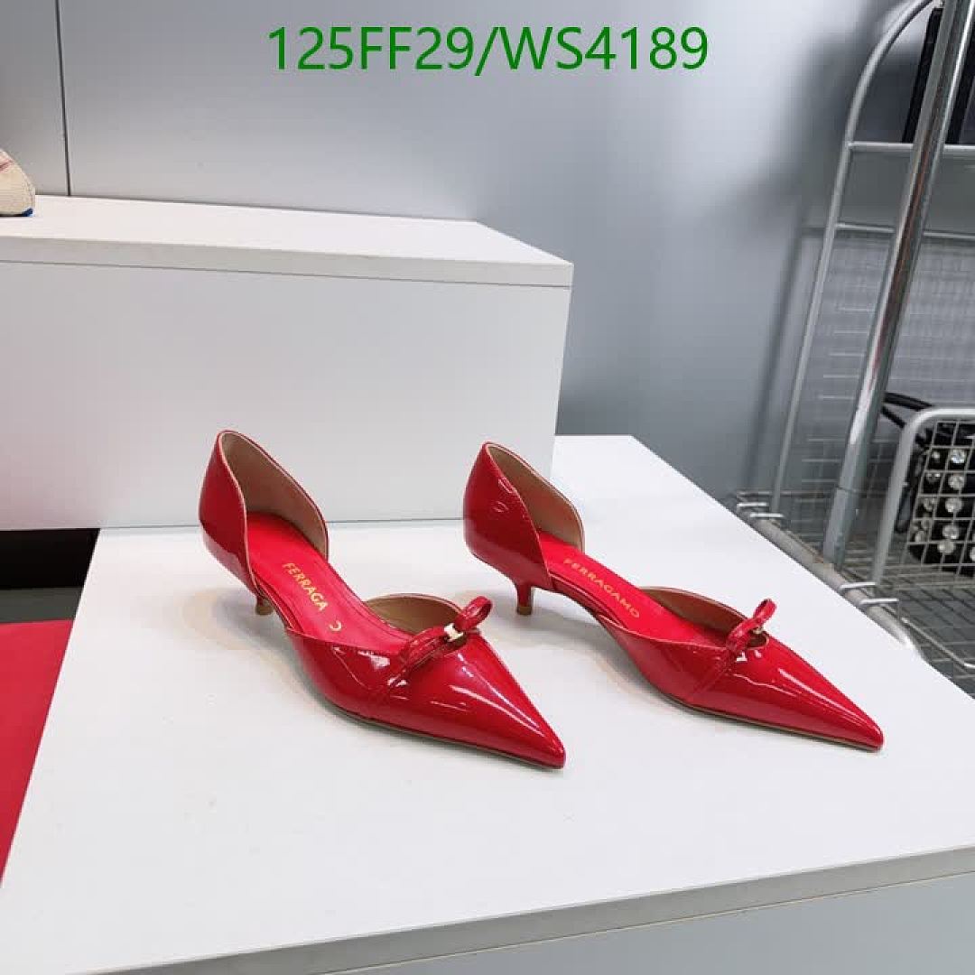 Ferragamo-Women Shoes Code: WS4189 $: 125USD