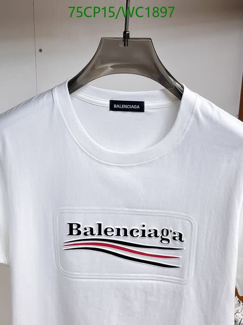 Balenciaga-Clothing Code: WC1897 $: 75USD