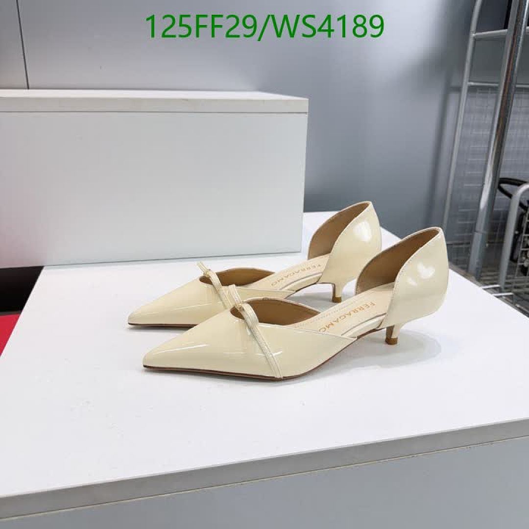 Ferragamo-Women Shoes Code: WS4189 $: 125USD