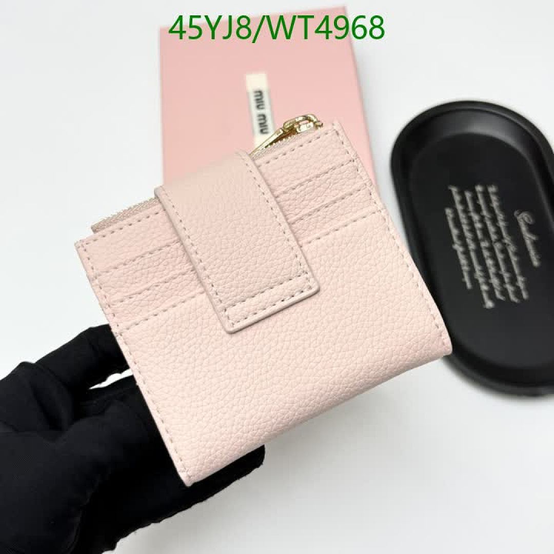 Miu Miu-Wallet-4A Quality Code: WT4968 $: 45USD