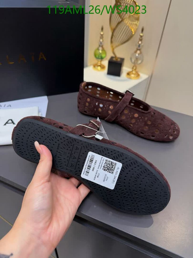 Alaia-Women Shoes Code: WS4023 $: 119USD