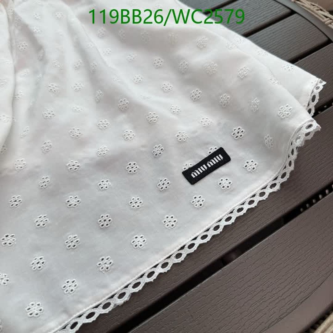 Miu Miu-Clothing Code: WC2579 $: 119USD