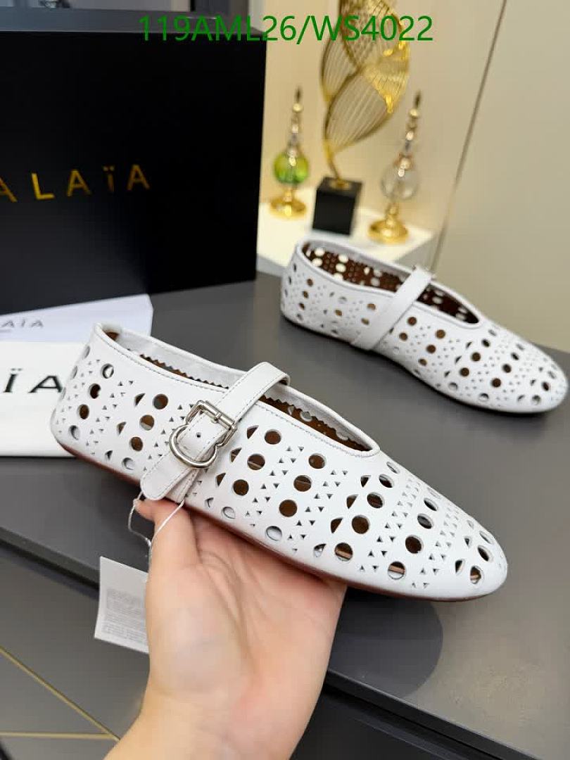 Alaia-Women Shoes Code: WS4022 $: 119USD
