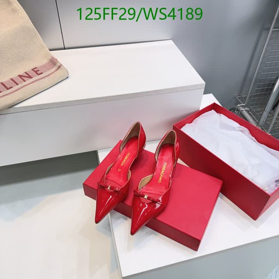 Ferragamo-Women Shoes Code: WS4189 $: 125USD