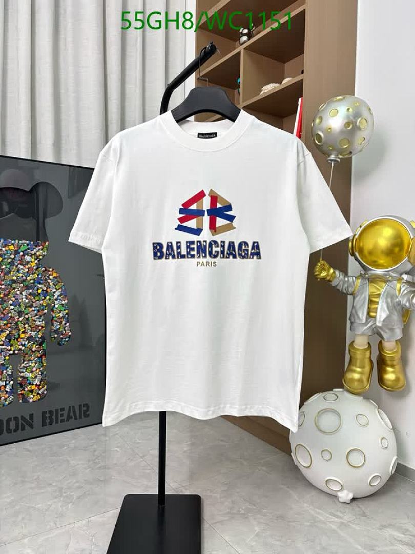 Balenciaga-Clothing Code: WC1151 $: 55USD