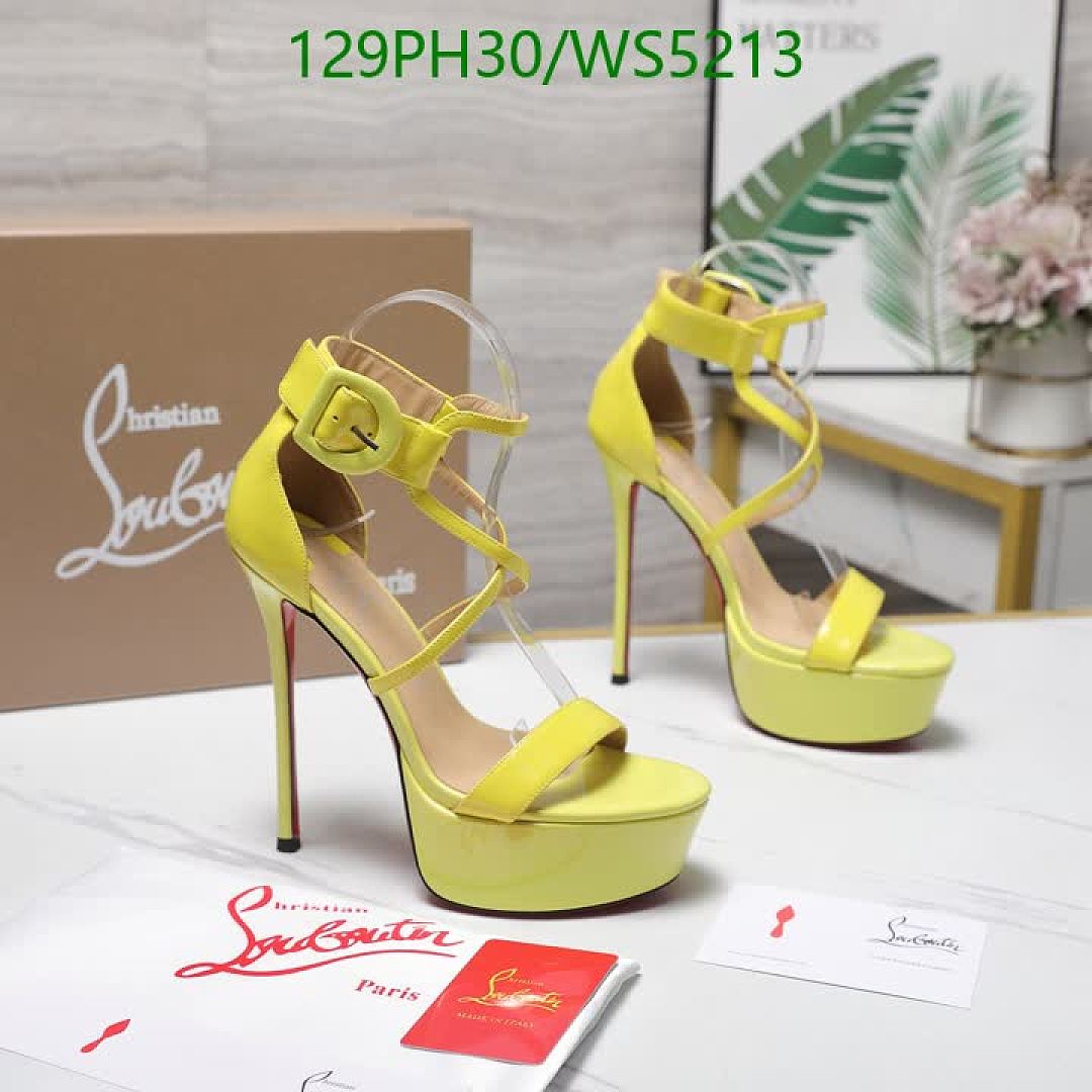 Christian Louboutin-Women Shoes Code: WS5213 $: 129USD