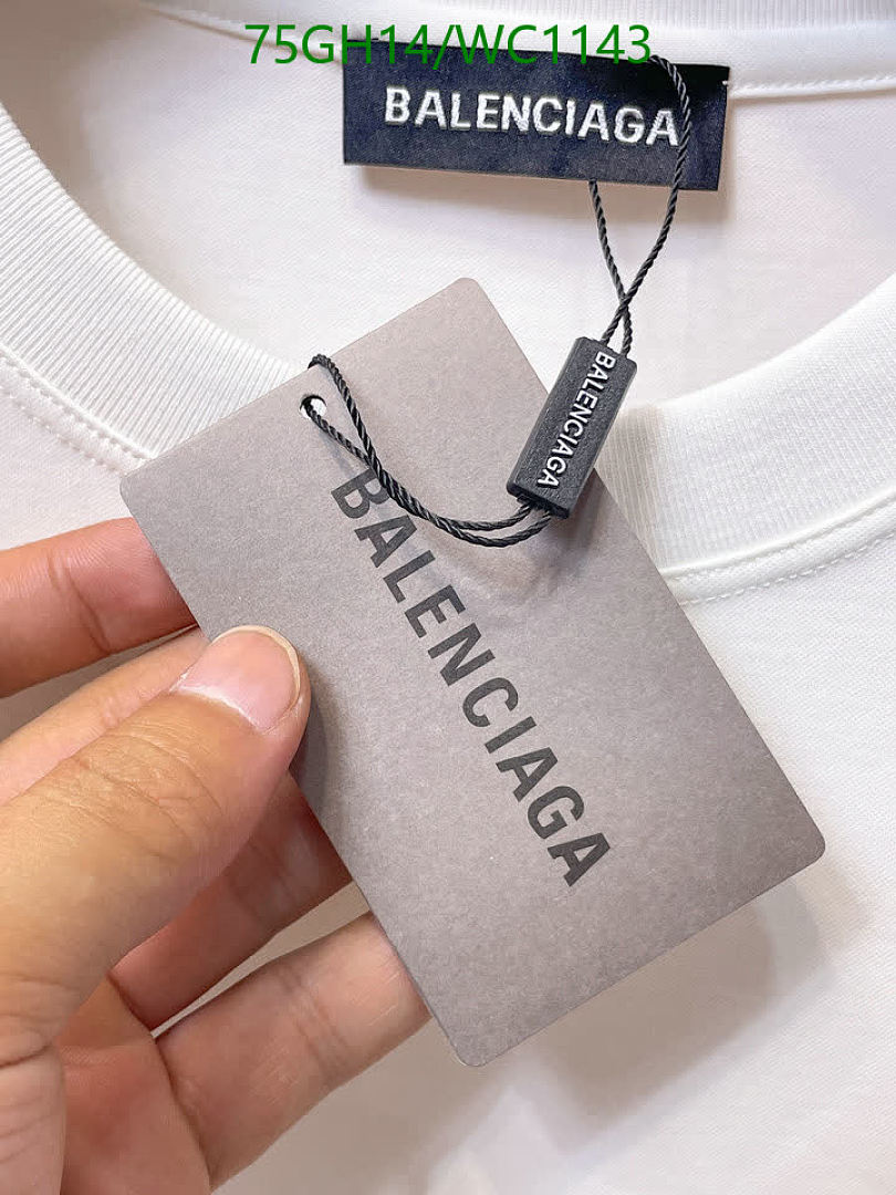 Balenciaga-Clothing Code: WC1143 $: 75USD
