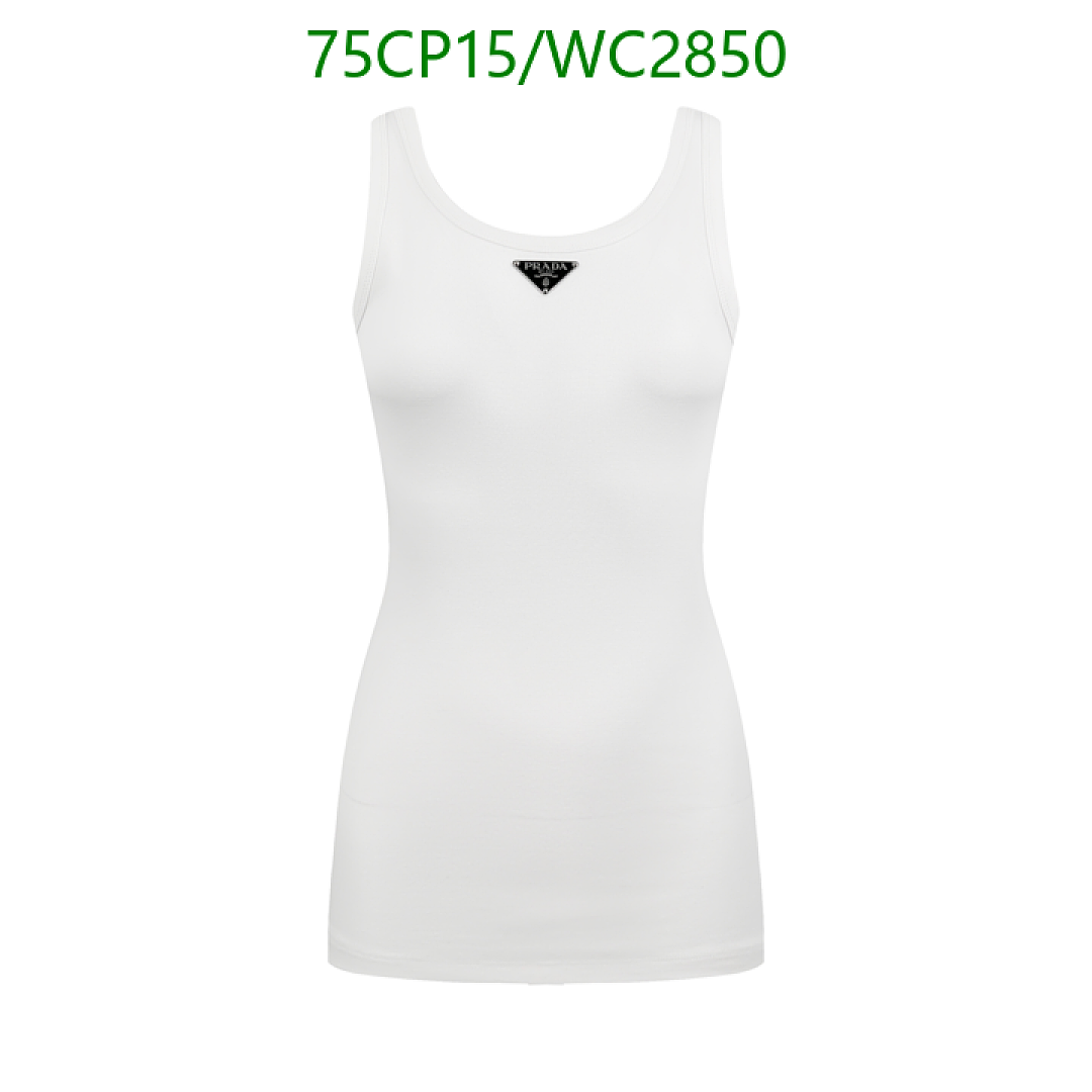 Prada-Clothing Code: WC2850 $: 75USD