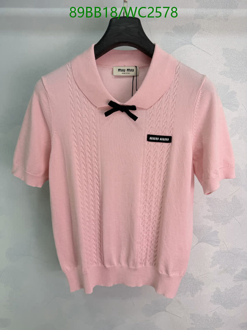 Miu Miu-Clothing Code: WC2578 $: 89USD