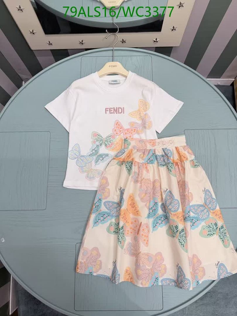 Fendi-Kids clothing Code: WC3377 $: 79USD