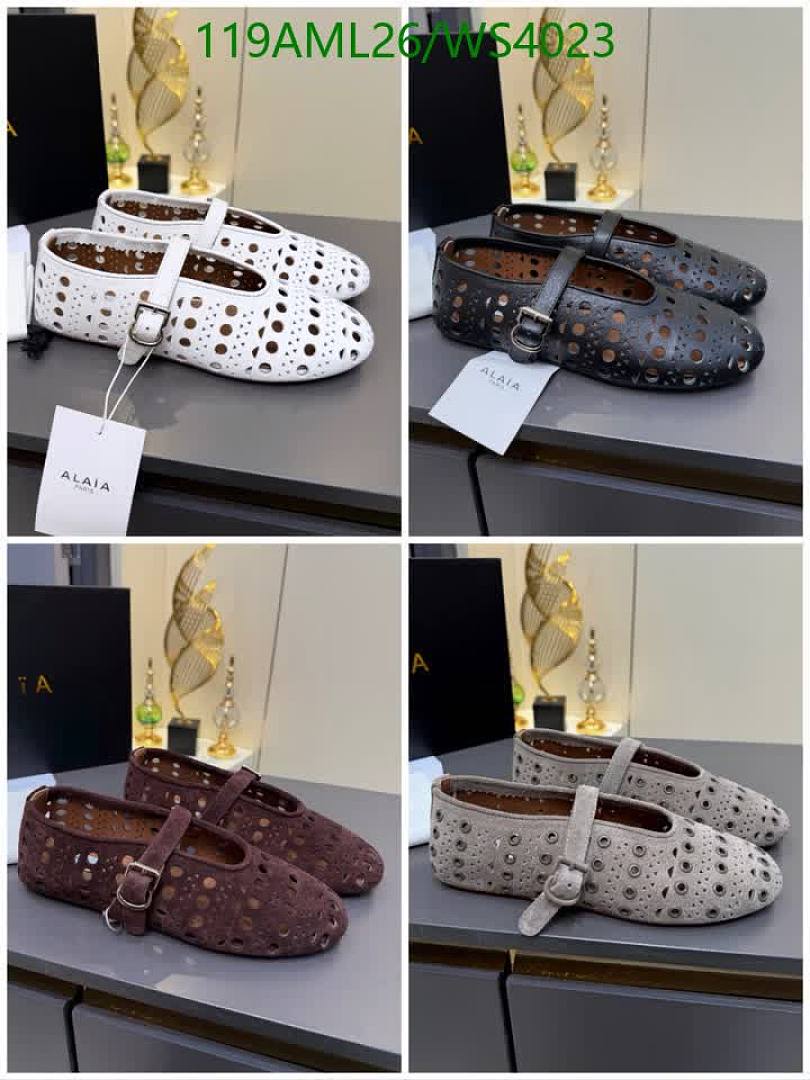 Alaia-Women Shoes Code: WS4023 $: 119USD