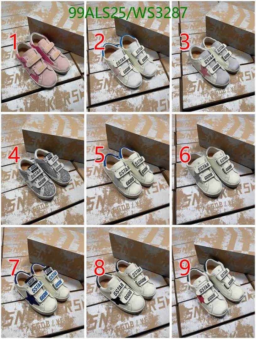 Golden Goose-Kids shoes Code: WS3287 $: 99USD