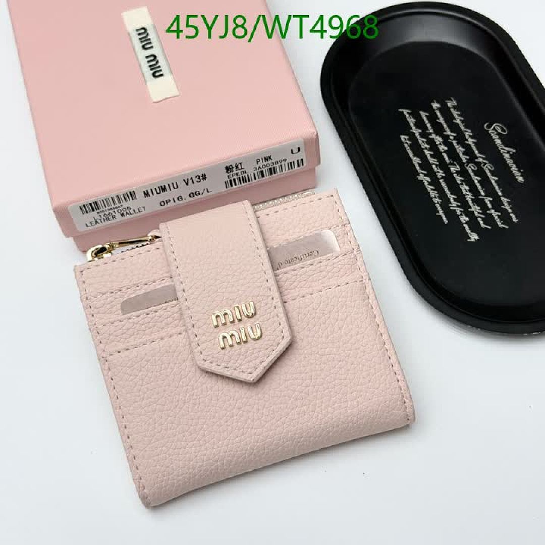 Miu Miu-Wallet-4A Quality Code: WT4968 $: 45USD