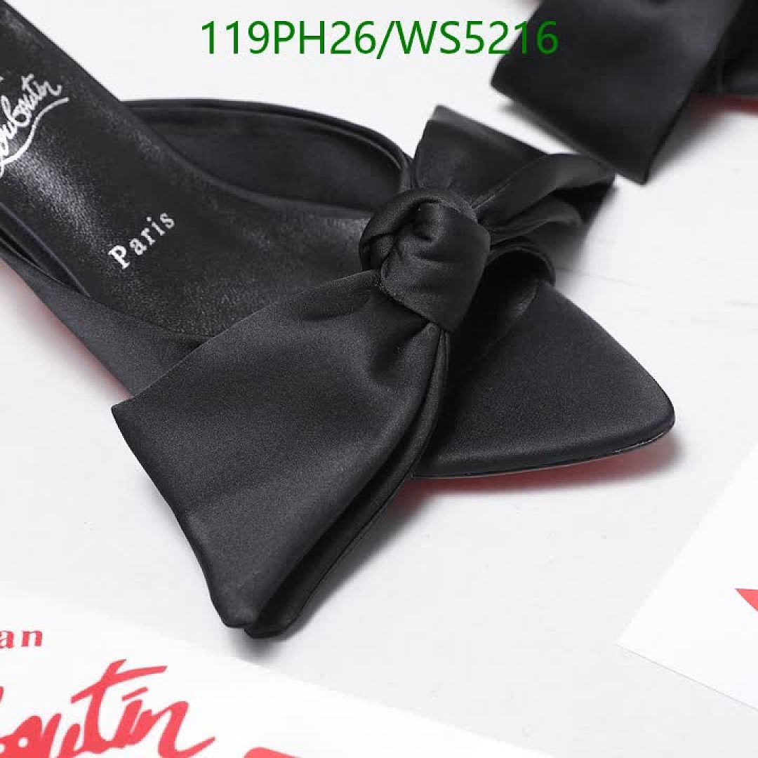 Christian Louboutin-Women Shoes Code: WS5216 $: 119USD