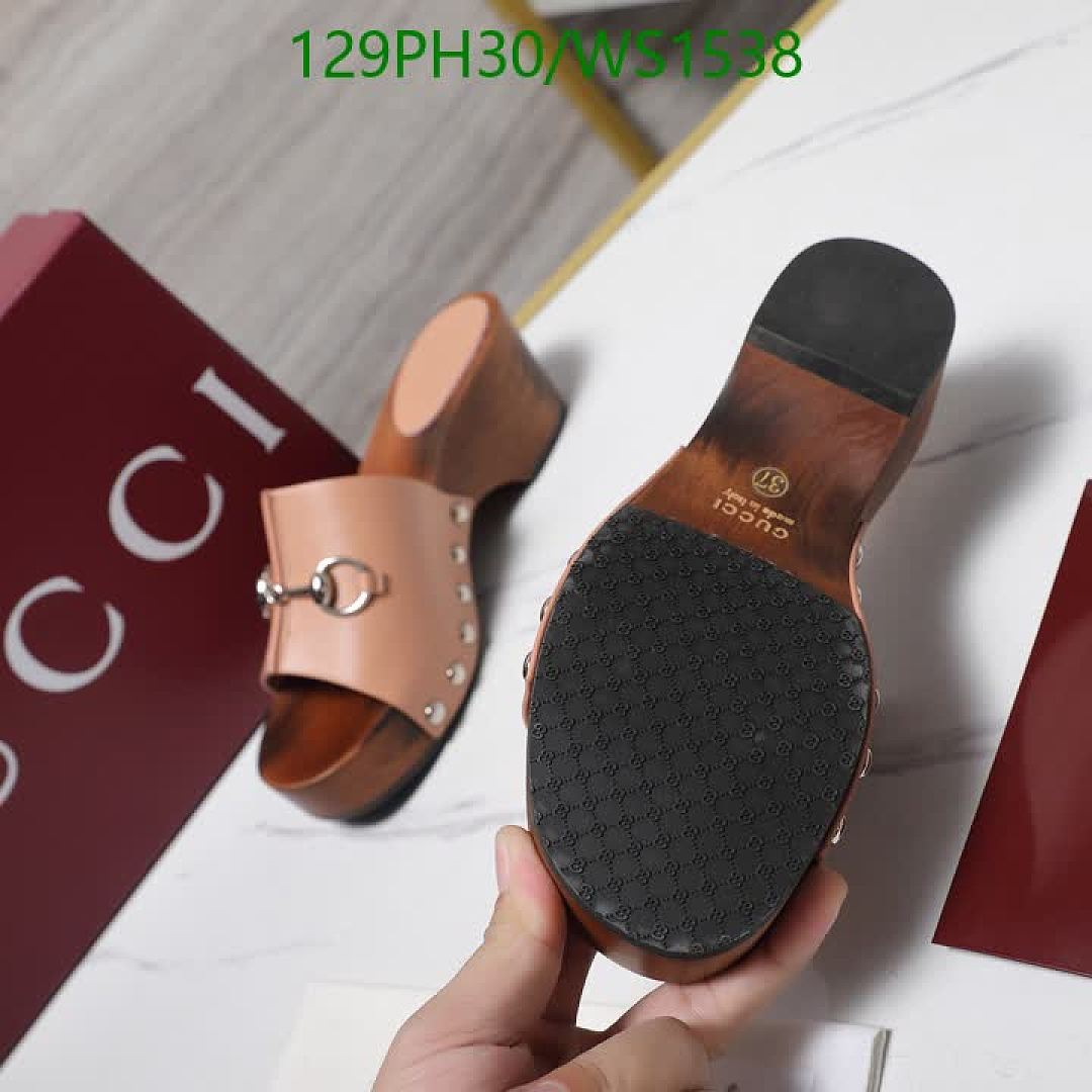 Gucci-Women Shoes Code: WS1538 $: 129USD