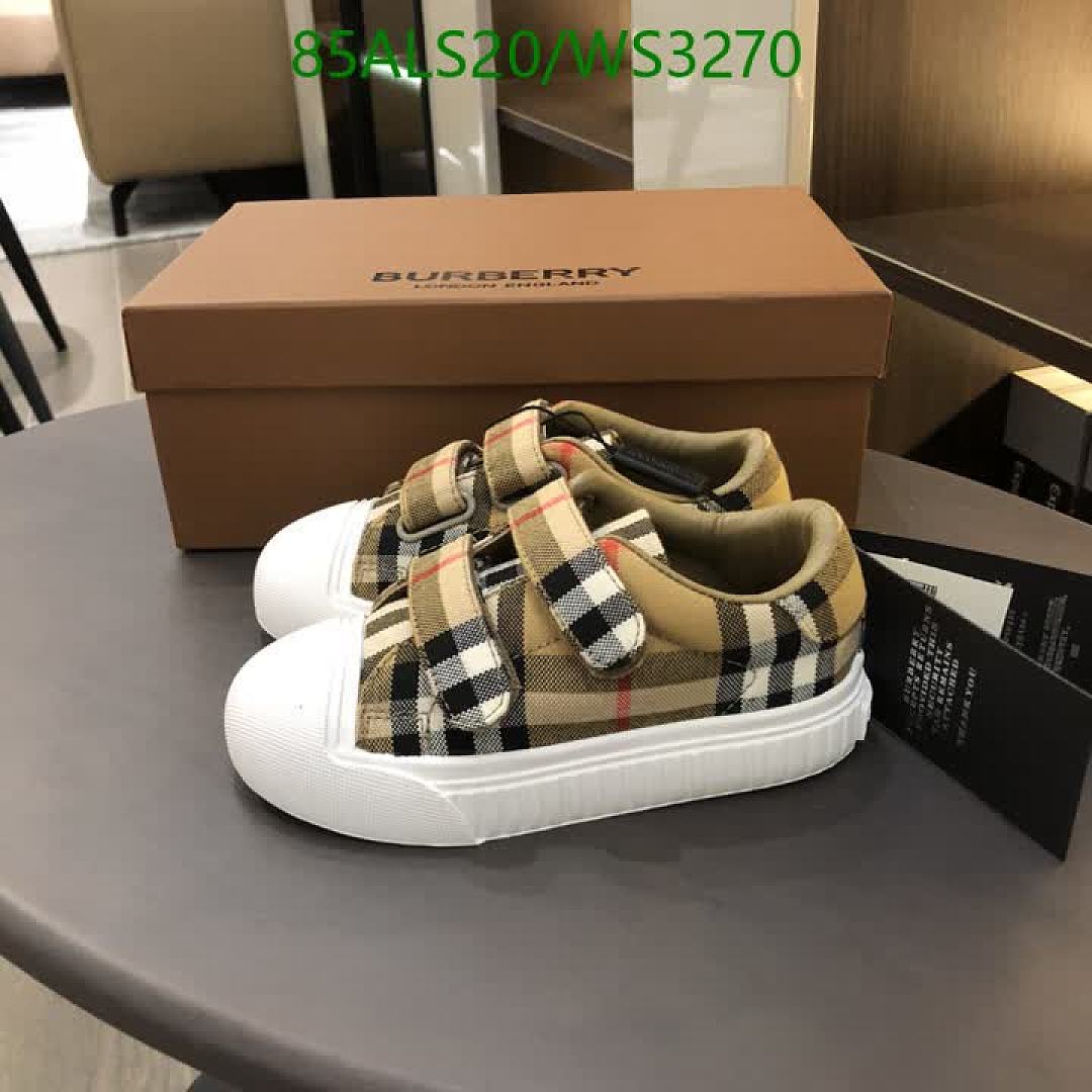 Burberry-Kids shoes Code: WS3270 $: 85USD