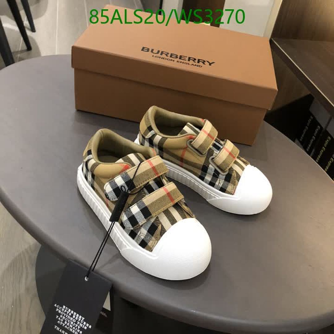 Burberry-Kids shoes Code: WS3270 $: 85USD
