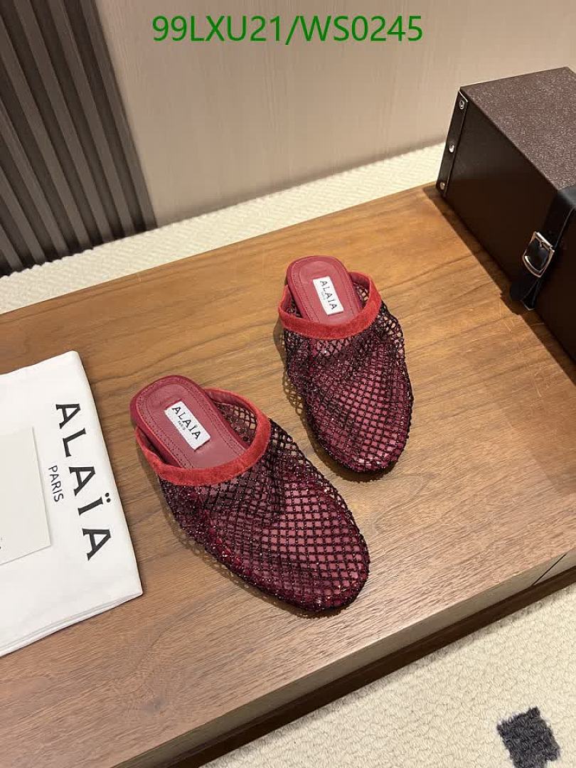 Alaia-Women Shoes Code: WS0245 $: 99USD