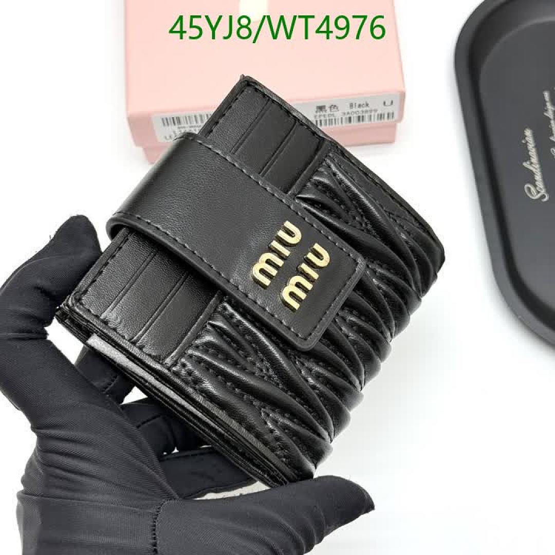 Miu Miu-Wallet-4A Quality Code: WT4976 $: 45USD
