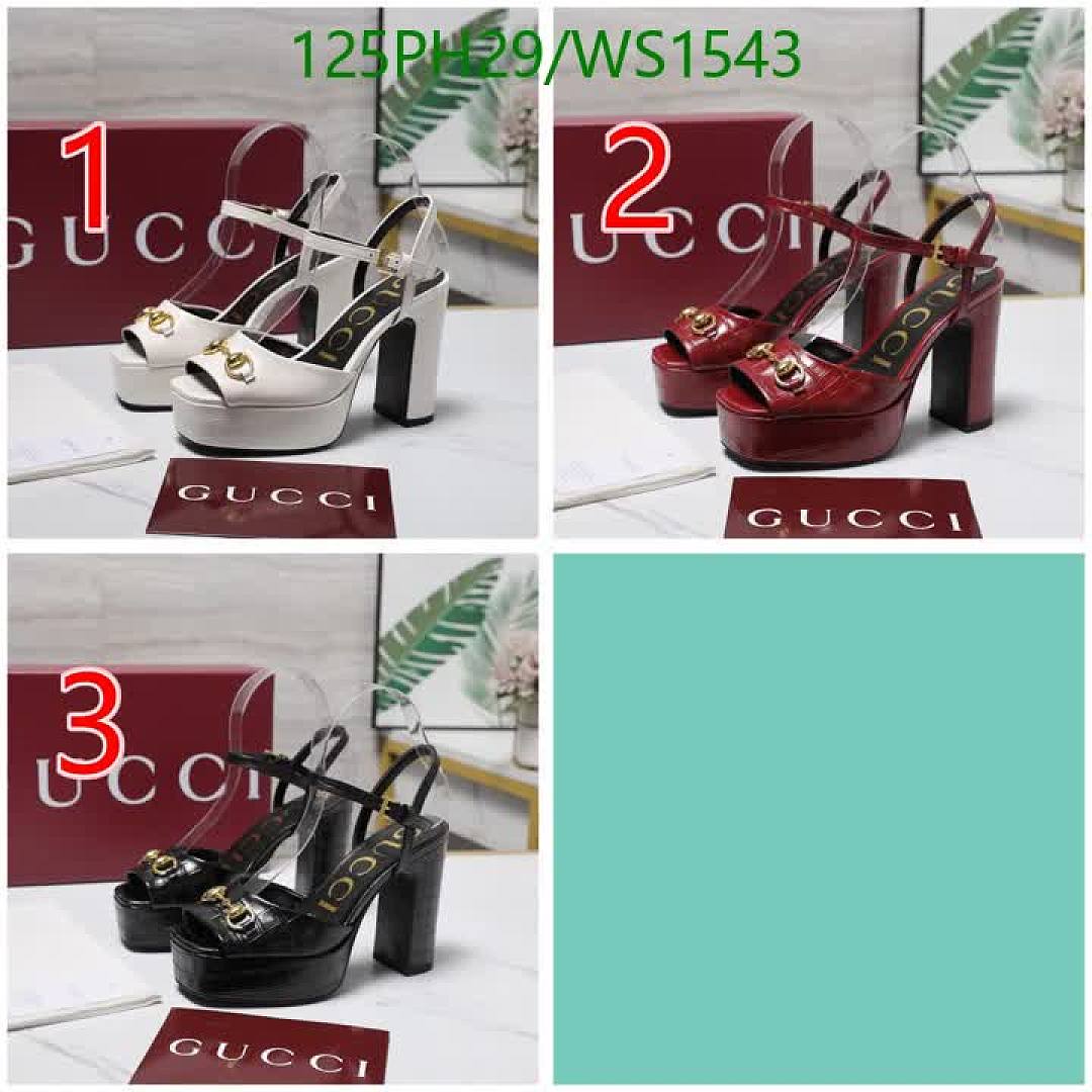 Gucci-Women Shoes Code: WS1543 $: 125USD