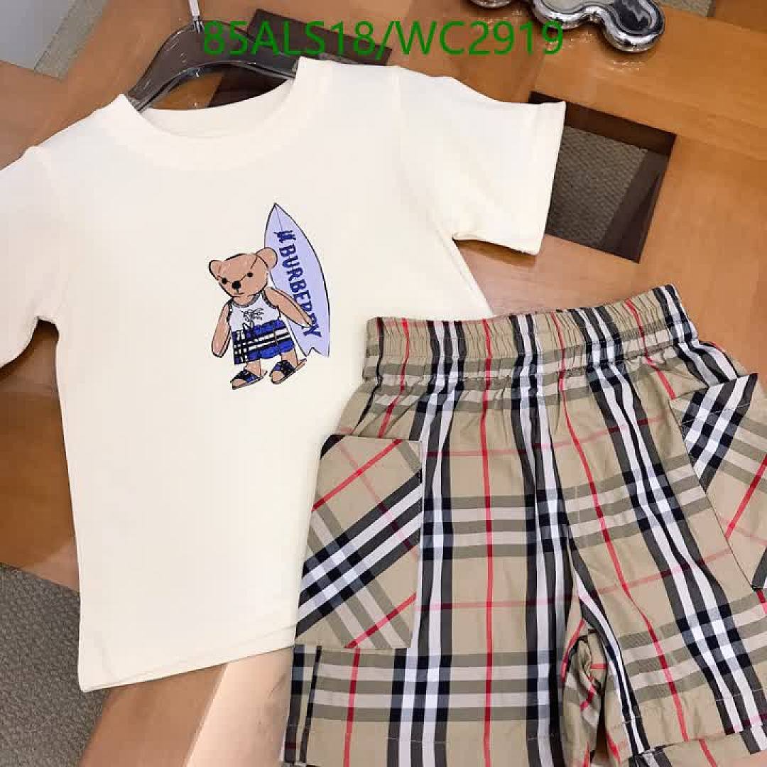 Burberry-Kids Clothing Code: WC2919 $: 85USD