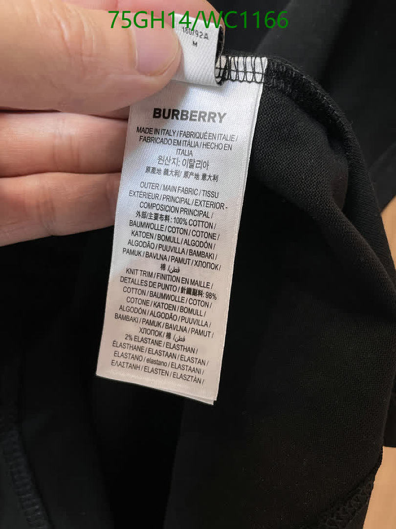Burberry-Clothing Code: WC1166 $: 75USD