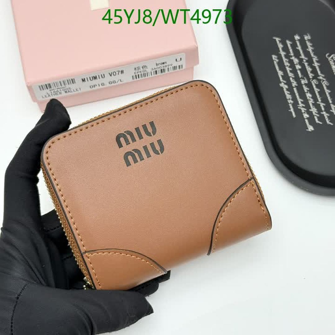 Miu Miu-Wallet-4A Quality Code: WT4973 $: 45USD