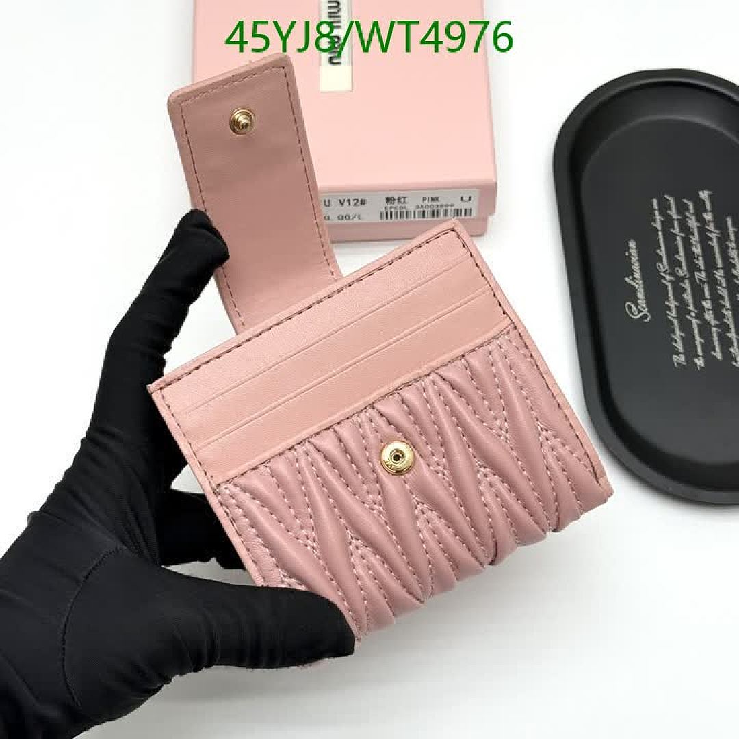 Miu Miu-Wallet-4A Quality Code: WT4976 $: 45USD